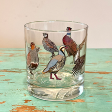 Load image into Gallery viewer, Upland Gamebirds Whiskey Glass
