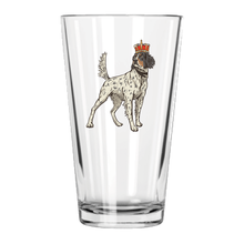 Load image into Gallery viewer, Upland King Pint Glass
