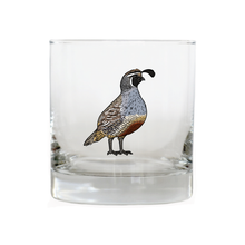 Load image into Gallery viewer, Valley Quail Whiskey Glass
