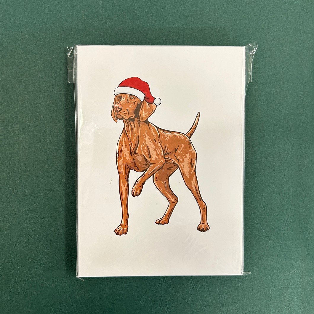 Vizsla Christmas Cards - Set of 12