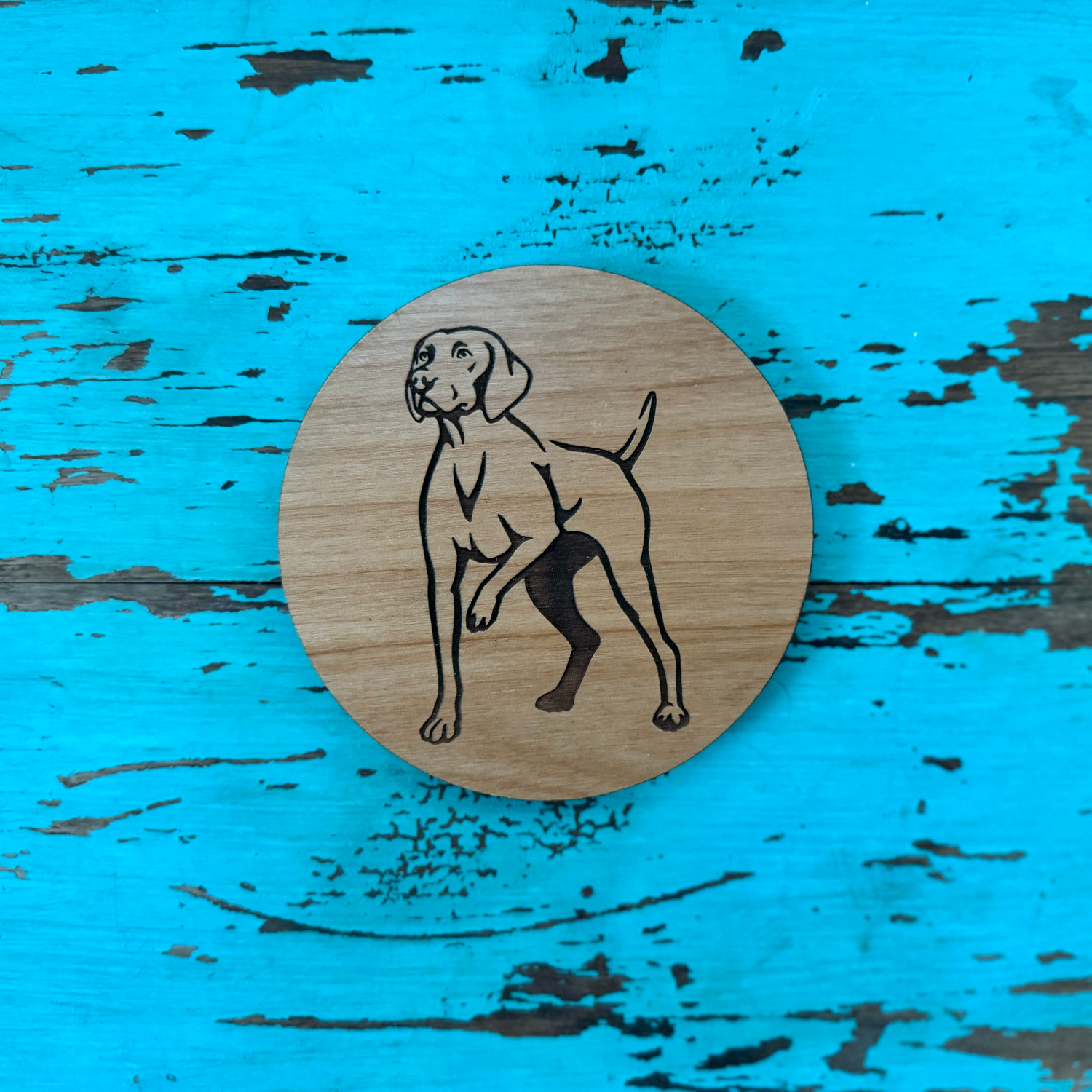 Vizsla Coaster Set