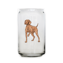 Load image into Gallery viewer, Vizsla Dog Beer Can Glass
