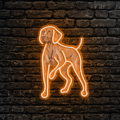 Vizsla LED Neon Sign