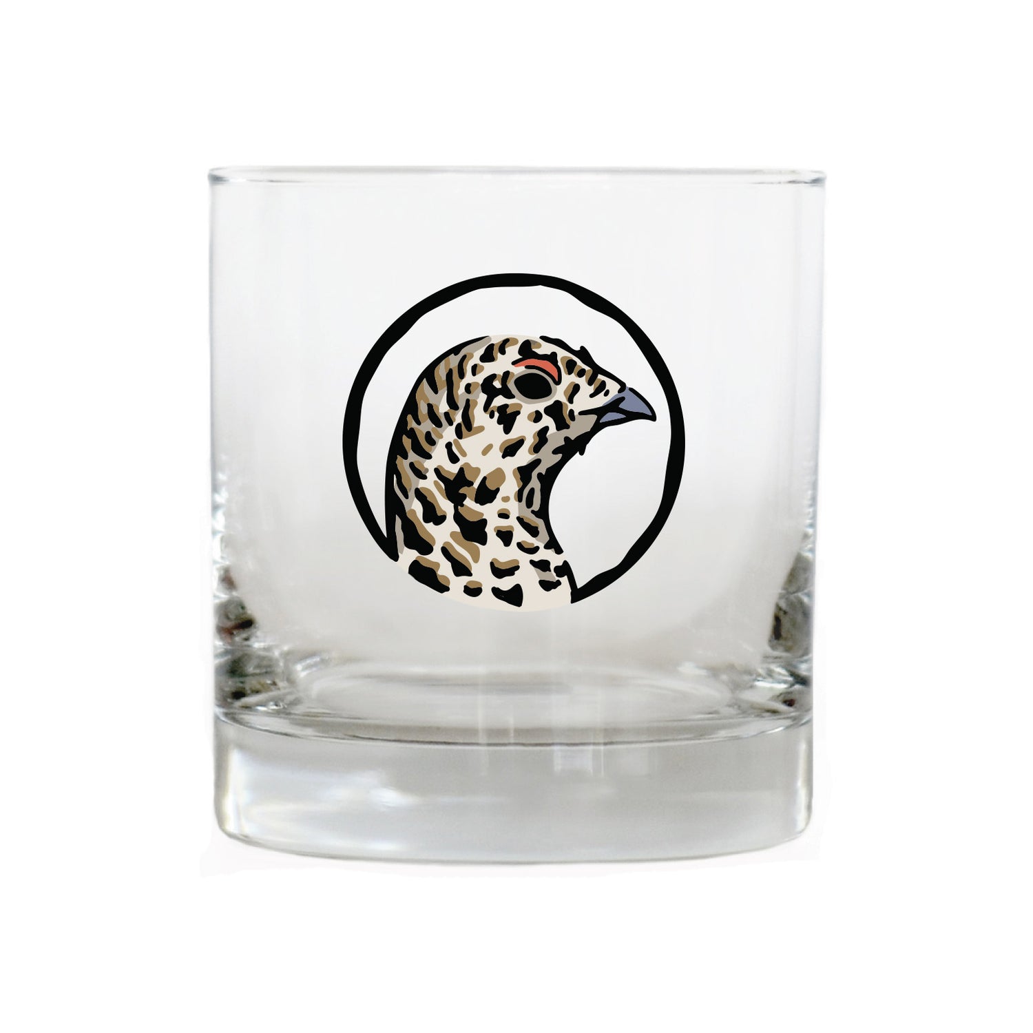 Every Gamebird Whiskey Glass