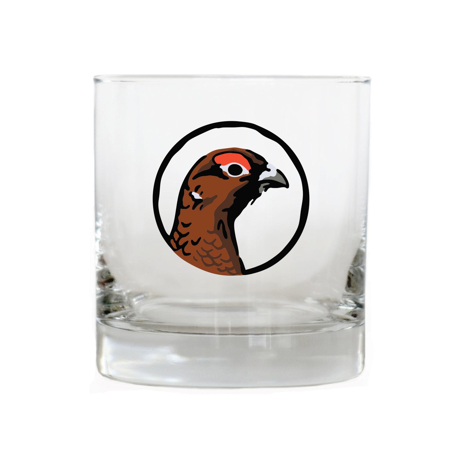 Every Gamebird Whiskey Glass