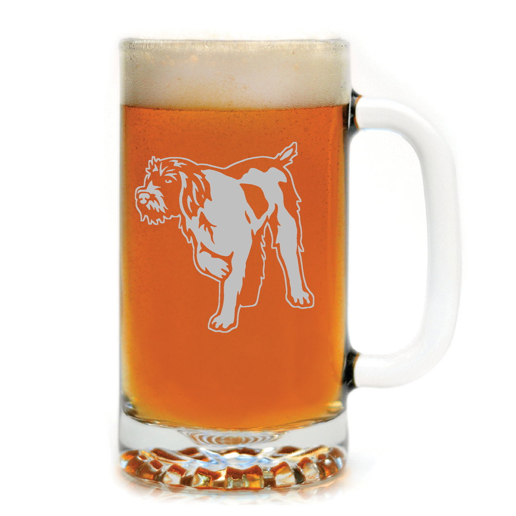 Wirehaired Pointing Griffon Beer Mug
