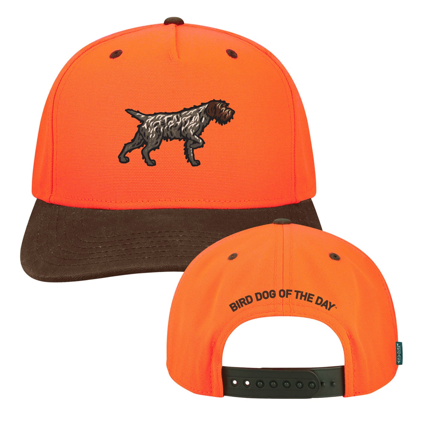 |Blaze Orange/Brown Wax