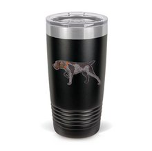 Load image into Gallery viewer, 20 oz Wirehaired Pointing Griffon Tumbler

