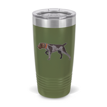 Load image into Gallery viewer, 20 oz Wirehaired Pointing Griffon Tumbler
