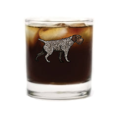 Wirehaired Pointing Griffon Whiskey Glass