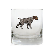 Wirehaired Pointing Griffon Whiskey Glass