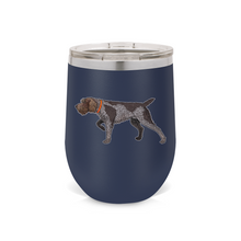 Load image into Gallery viewer, Wirehaired Pointing Griffon Wine Tumbler
