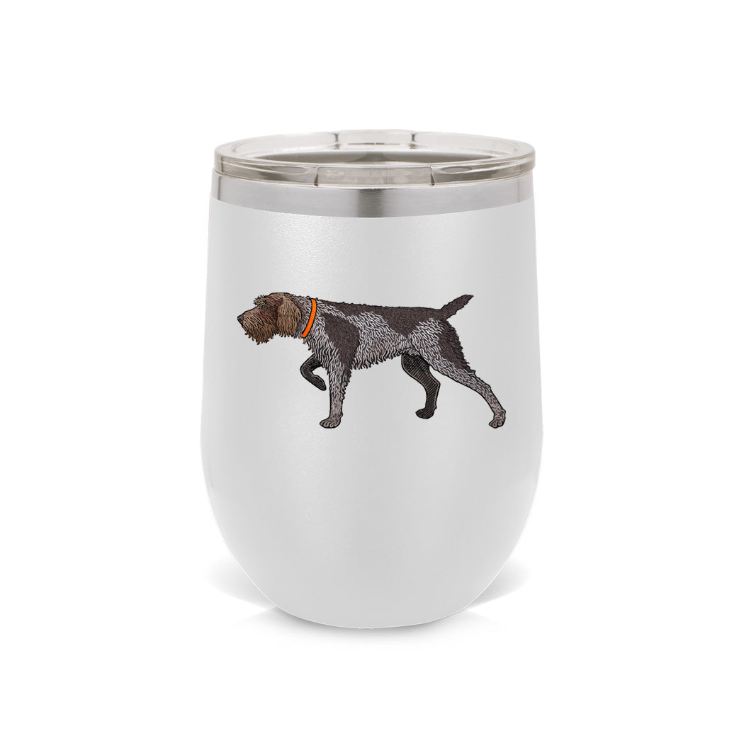 Wirehaired Pointing Griffon Wine Tumbler