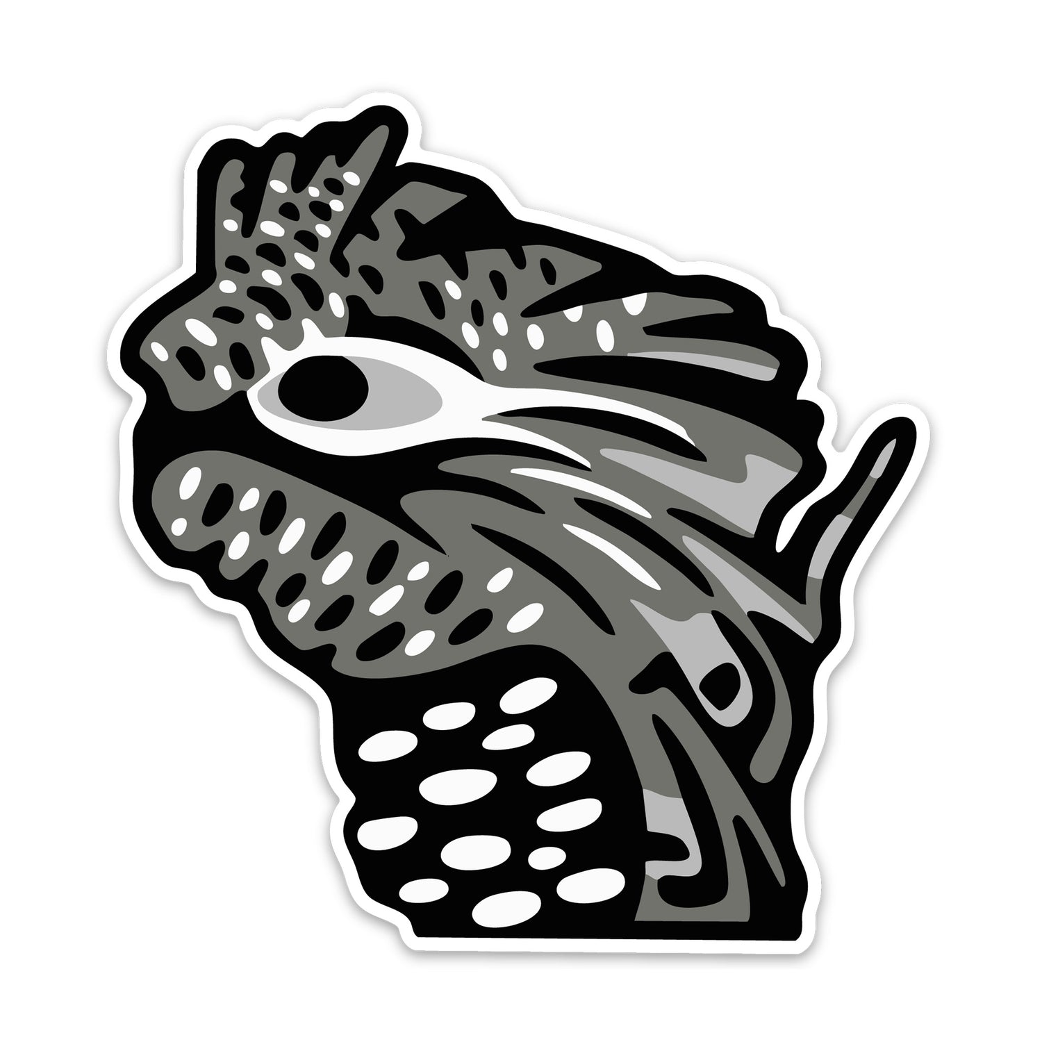 Wisconsin Ruffed Grouse Decal Sticker