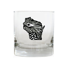Wisconsin Ruffed Grouse Whiskey Glass