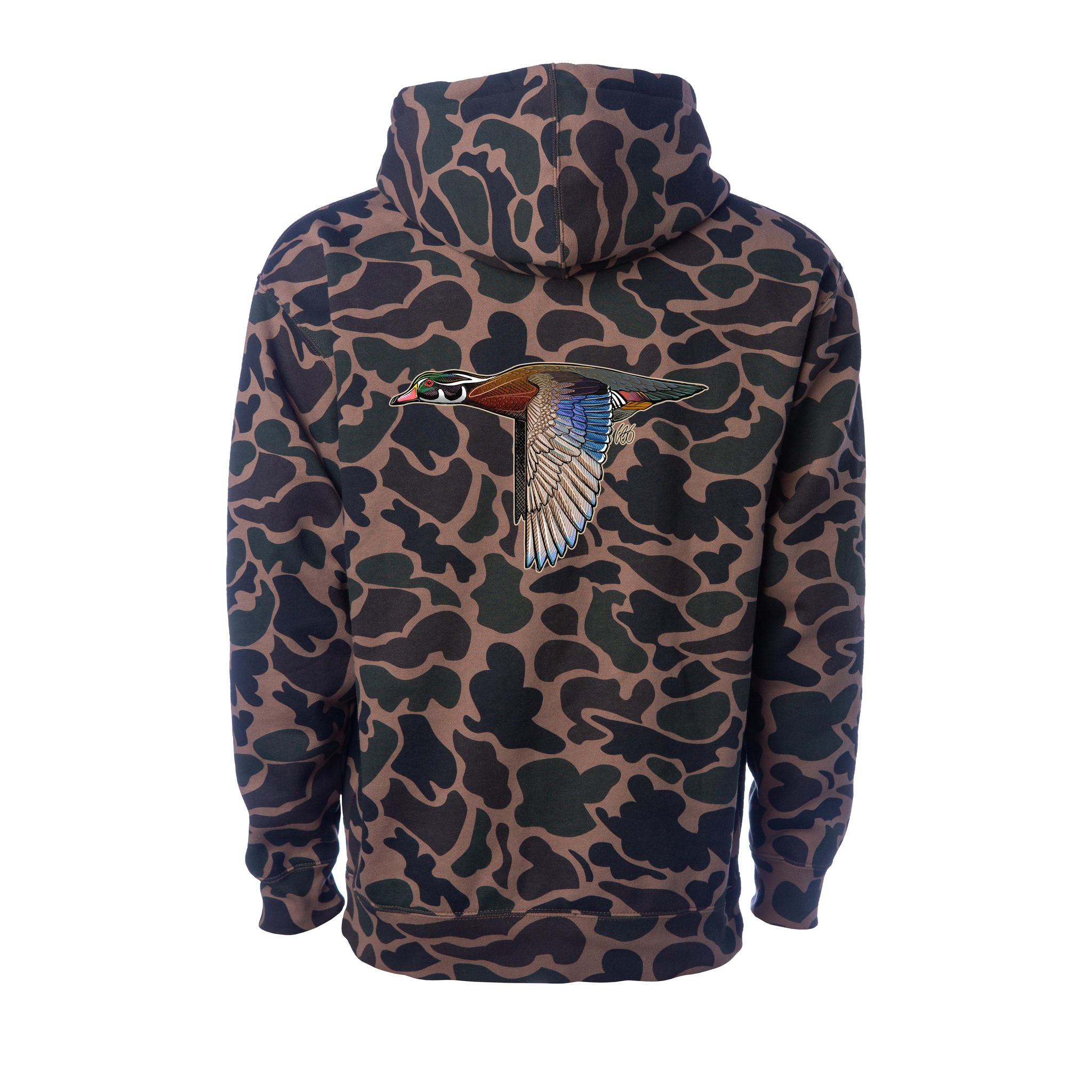 Wood Duck Hoodie Bird Dog of the Day