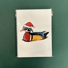 Load image into Gallery viewer, Wood Duck Christmas Cards - Set of 12
