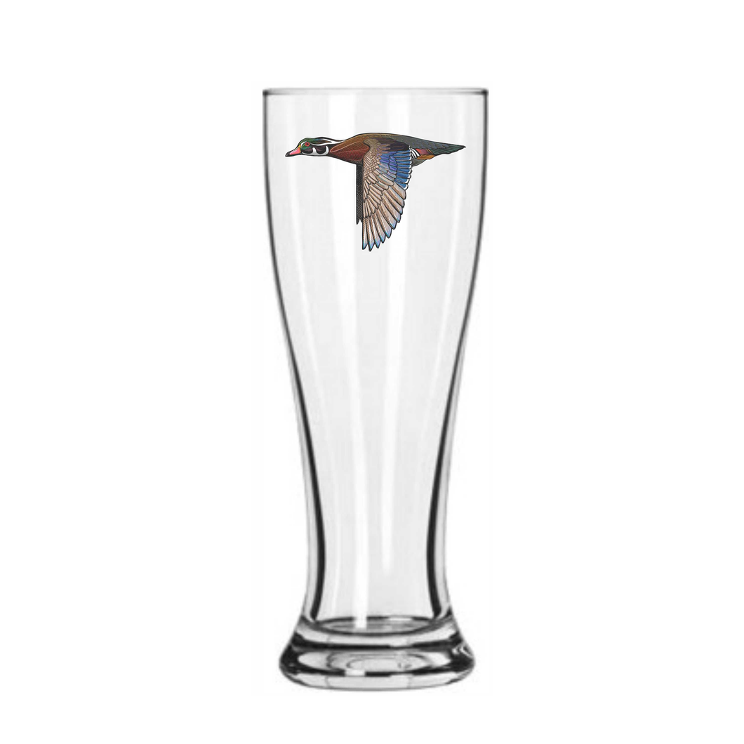 Wood Duck Pilsner Glass