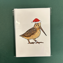 Load image into Gallery viewer, Woodcock Christmas Cards - Set of 12
