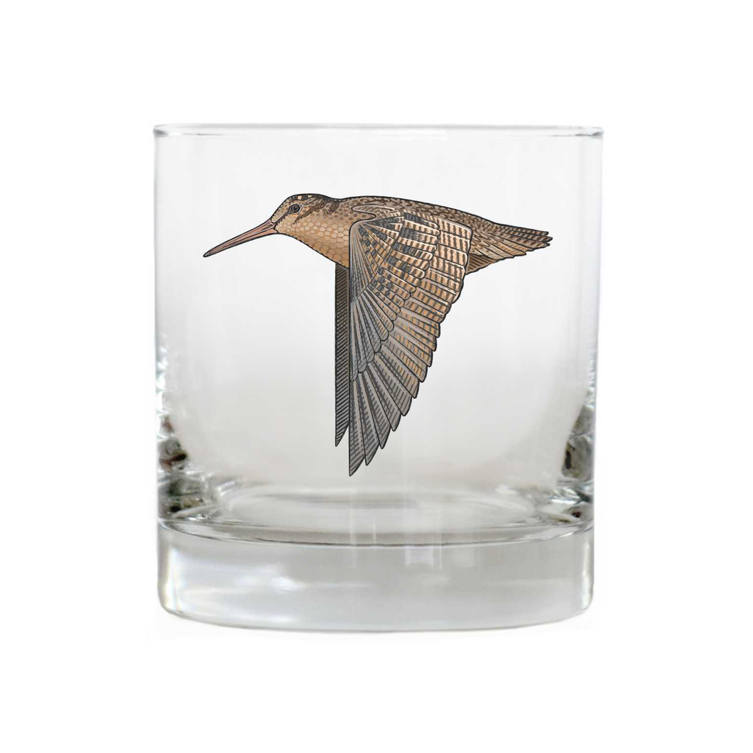 Woodcock Whiskey Glass