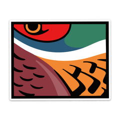 Wyoming Pheasant Decal Sticker