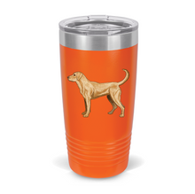 Load image into Gallery viewer, 20 oz Yellow Lab Tumbler
