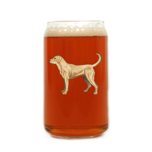Load image into Gallery viewer, Yellow Lab Beer Can Glass
