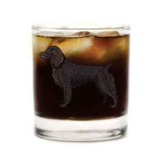 Boykin Spaniel Whiskey Glass