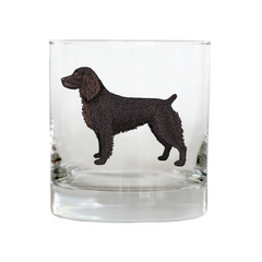 Boykin Spaniel Whiskey Glass