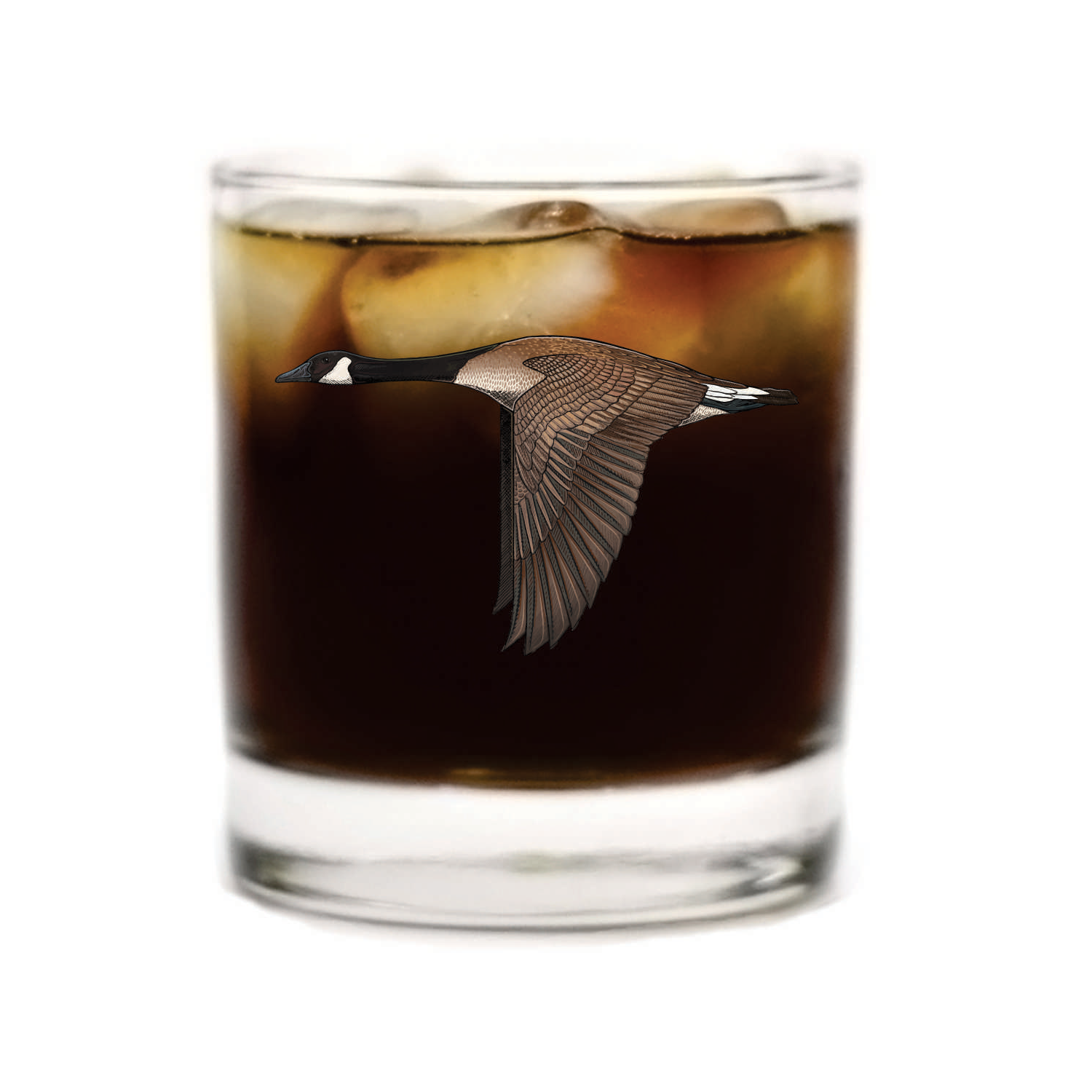 Canada Goose Whiskey Glass