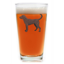 Load image into Gallery viewer, Chocolate Lab Pint Glass
