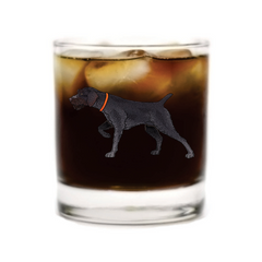 Deutsch Drahthaar Whiskey Glass