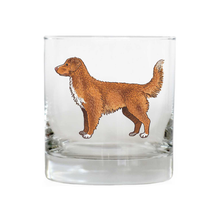Load image into Gallery viewer, Nova Scotia Duck Tolling Retriever Whiskey Glass
