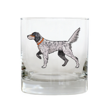 Load image into Gallery viewer, English Setter Whiskey Glass
