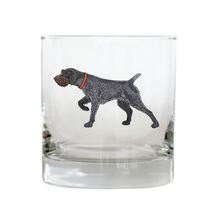 Load image into Gallery viewer, German Wirehaired Pointer Whiskey Glass
