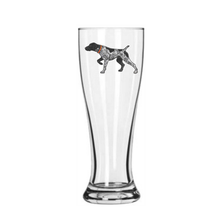 Load image into Gallery viewer, German Shorthaired Pointer Pilsner Glass
