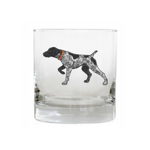 Load image into Gallery viewer, German Shorthaired Pointer Whiskey Glass
