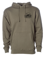 Load image into Gallery viewer, olive hoodie with logo
