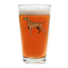 Vizsla Pint Glass