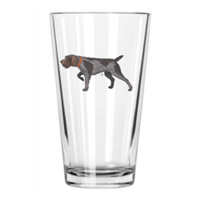 Load image into Gallery viewer, Wirehaired Pointing Griffon Pint Glass
